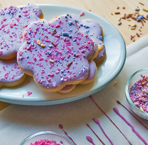 homemade sprinkle cookies