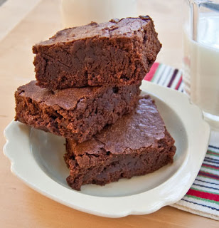 stack of brownies