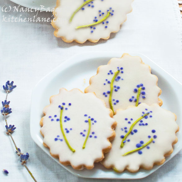 Lavender Shortbread With Fruits, Flowers, and Herbs Recipe